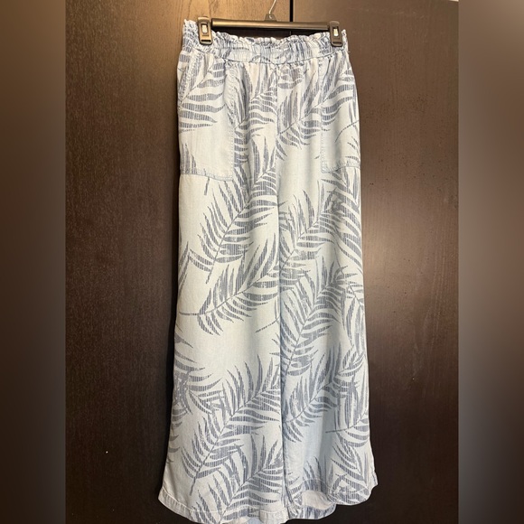 Jane and Delancey Pants - Jane & Delancey Wide Leg Blue Pants